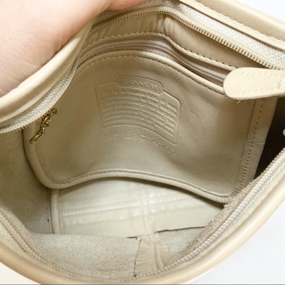 Vintage Coach Cream Beige Leather Soho 4107 Bag - Picture 10 of 16